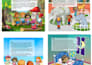 design professional children book characters and model sheets